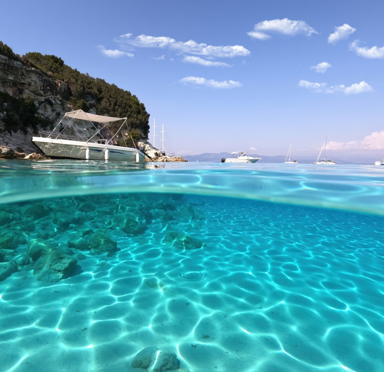 Cruise of Paxos and Antipaxos Islands Contessa Yachting